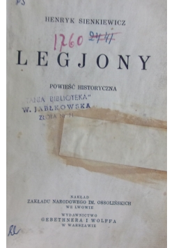 Legjony, 1932 r.