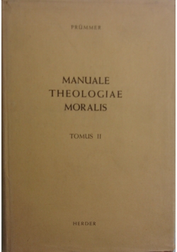 Manuale theologiae moralis, Tomus II