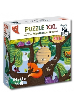 Puzzle XXL Mieszkańcy drzewa EDGARD