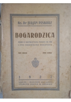 Bogarodzica, 1927 r.