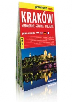 Premium!map Kraków,Niepołomice,Skawina plan miasta