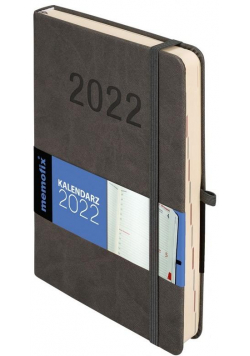 Kalendarz 2022 Memo A5 grafitowy DNS ANTRA