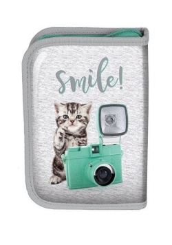 Piórnik jednokomorowy z wyposażeniem Studio Pets Smile