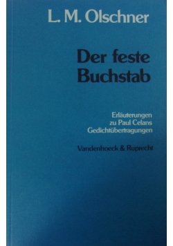 Der feste Buchstab