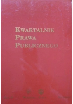 Kwartalnik prawa publicznego