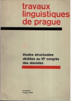 Travaux linguistiques de prague