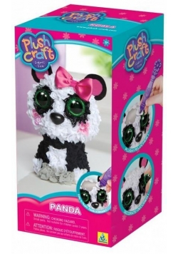 Pluszowe rękodzieło - miś panda