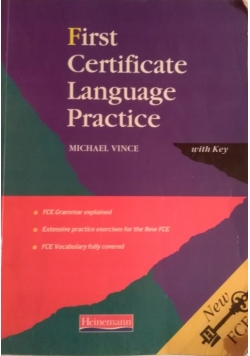 First Certificate Language Practice, Language Practice with Key