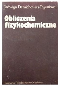 Obliczenia fizykochemiczne