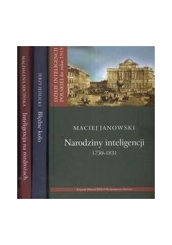 Dzieje Inteligencji Polskiej do roku 1918, zestaw 3 książek