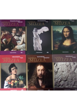 Wielkie Muzea ,zestaw 6 książek