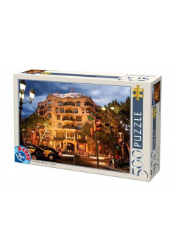 Puzzle 500 Hiszpania, Casa Mila