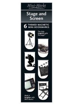 Zakładki magnetyczne Stage and Screen (6 sztuk)