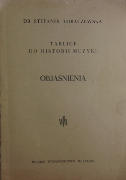 Tablice do historii Muzyki ,1948r.