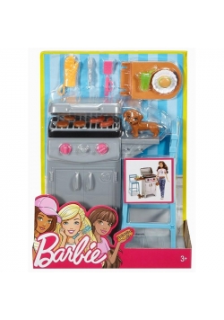 Barbie. Akcesoria wypoczynkowe Zestaw do grilla