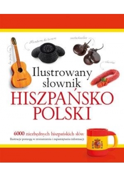 Ilustrowany słownik hiszpańsko-polski (czerwony)