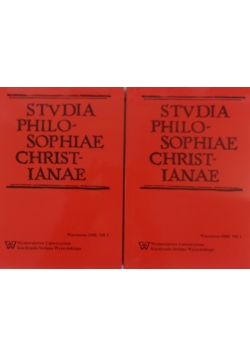 Studia Philosophiae Christianae 2008, Nr. 1 -2
