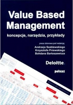 Value based management