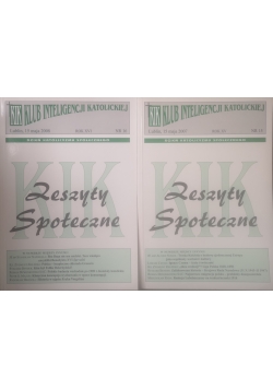 Zeszyty Społeczne.Zestaw 2 książek