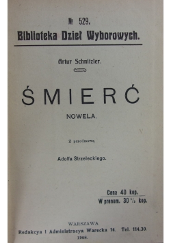 Śmierć, 1908 r.