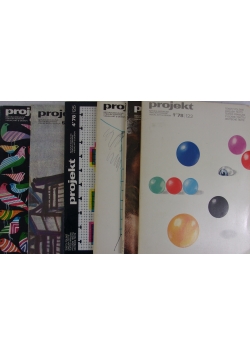 Projekt nr. 1'78/ 122- 1'78/ 127, zestaw 6 czasopism