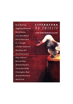 Literatura na świecie Bunting MacDiarmid Jones MacNeice Gascoyne