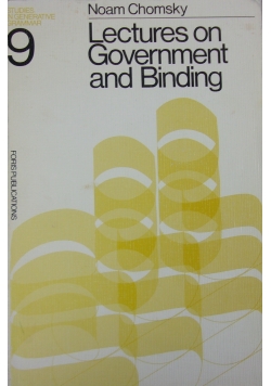 Lectures on Government and Binding