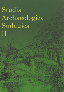 Studia Archaeologica Sudauica II