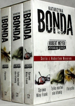 Katarzyna Bonda - pakiet 3 książek NOWA