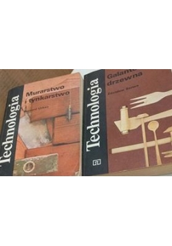 Galanteria drzewna/ Murarstwo i tynkarstwo