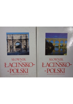 Słownik Łacińsko -Polski ,zestaw 2 książek