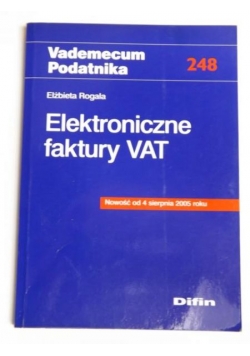 Elektroniczne faktury VAT