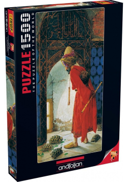 Puzzle 1500 Panorama Trener żółwi