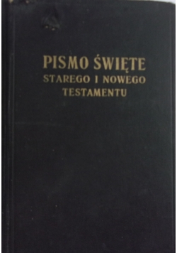 Pismo Święte Starego i Nowego Testamentu, 1935r.