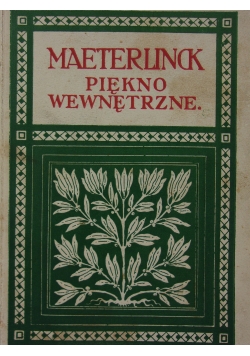 Piękno wewnętrzne, 1922r.