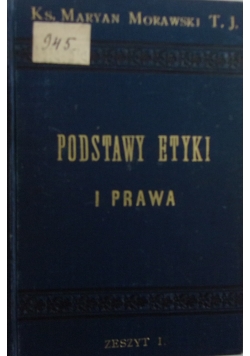 Podstawy etyki i prawa, 1891 r.