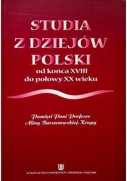 Studia z dziejów Polski