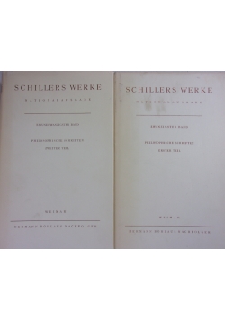 Schillers Werke Tom 20 i 21