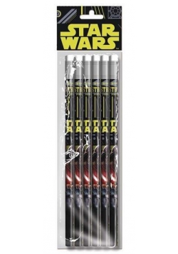 Ołówki Star Wars  6 sztuk