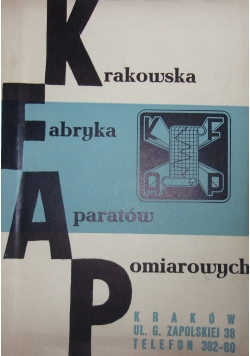 Krakowska Fabryka Aparatów Pomiarowych