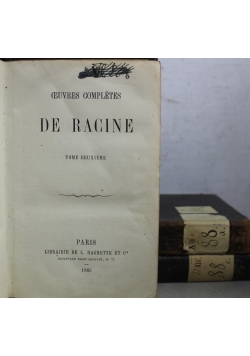 Oeuvres Completes De Racine 3 tomy 1865 r.