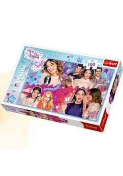 Puzzle 100 Zakręcony świat Violetty TREFL
