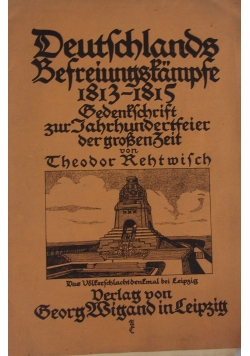 Deutschlands Befreiung Strapse, 1813r.