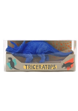 Gumka do ścierania Duża Dinozaur Triceratops 1 niebieska gumka