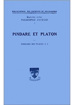 Pindare et Platon, 1949r.