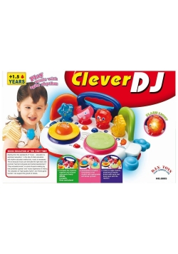 Zabawka interaktywna DJ biały