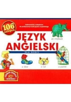 Język angielski dla dzieci 106 nalepek