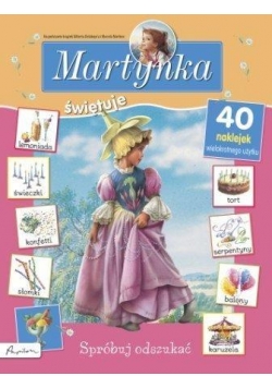 Martynka. Spróbuj odszukać. Świętuje