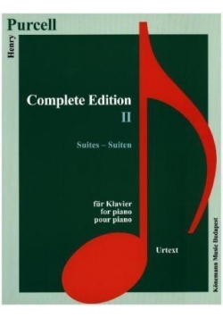 Purcell. Complete Edition II Suiten fur Klavier