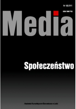 Media kultura społeczeństwo 1(6)/2011